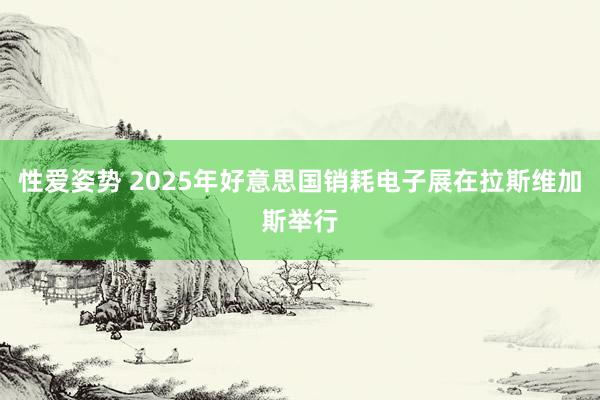 性爱姿势 2025年好意思国销耗电子展在拉斯维加斯举行